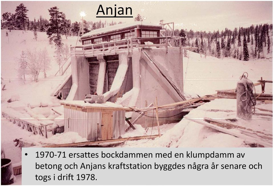 betong och Anjans kraftstation