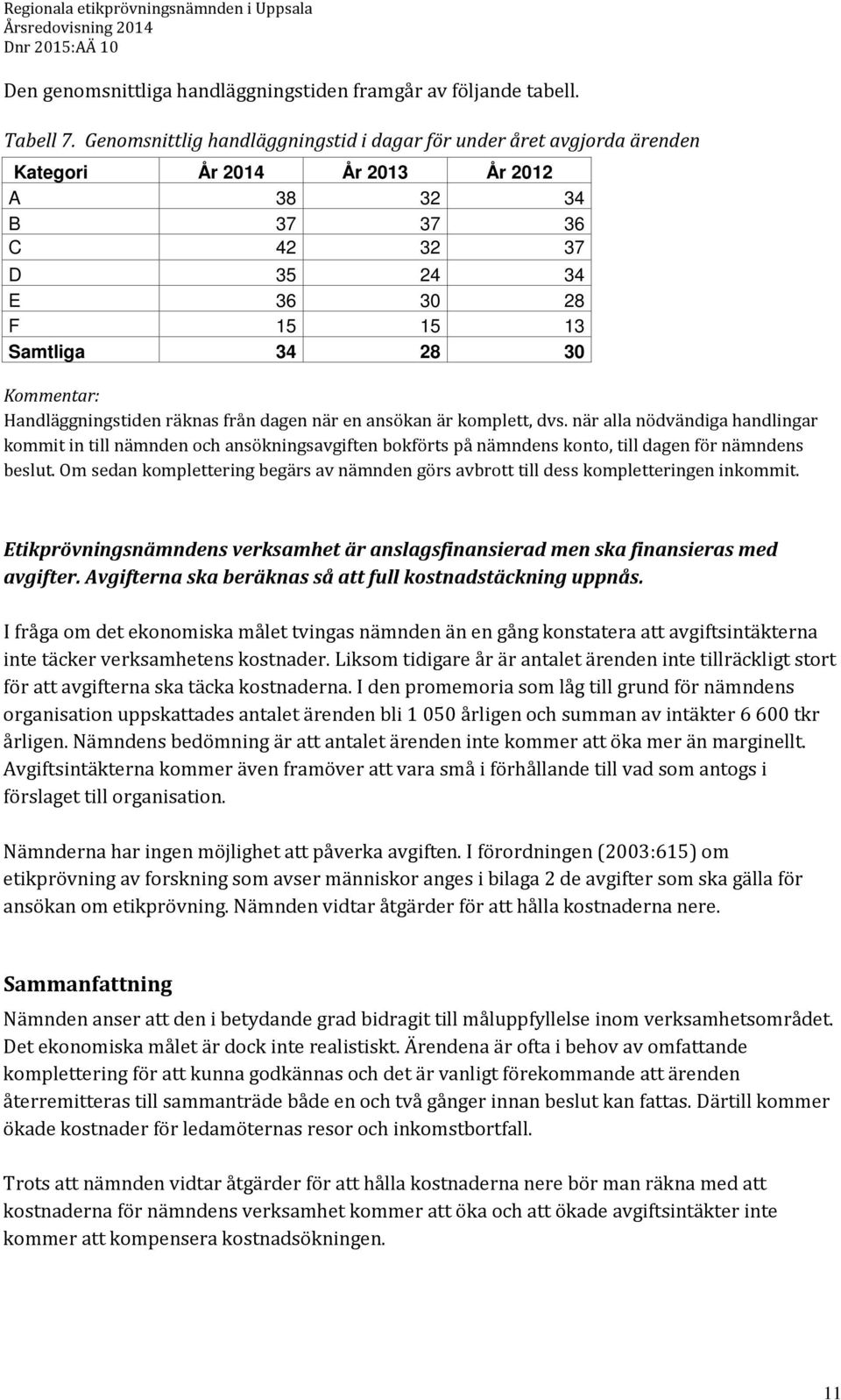 Handläggningstiden räknas från dagen när en ansökan är komplett, dvs.