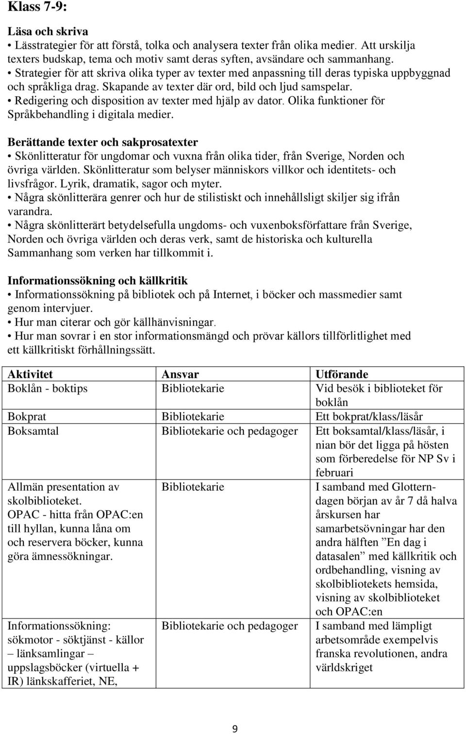 Redigering och disposition av texter med hjälp av dator. Olika funktioner för Språkbehandling i digitala medier.