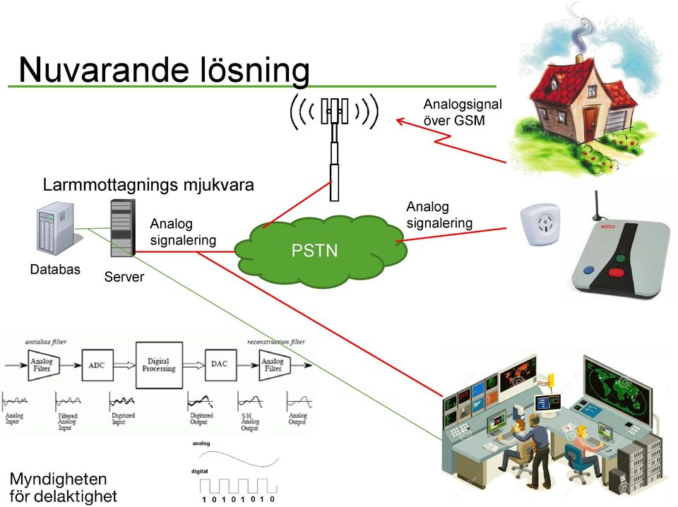 mjukvara Databas Server Analog