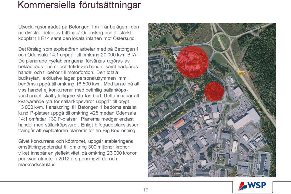 De planerade nyetableringarna förväntas utgöras av beklädnads-, hem- och fritidsvaruhandel samt trädgårdshandel och tillbehör till motorfordon.