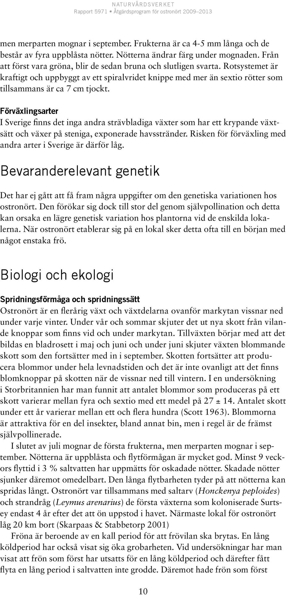 Förväxlingsarter I Sverige finns det inga andra strävbladiga växter som har ett krypande växtsätt och växer på steniga, exponerade havsstränder.