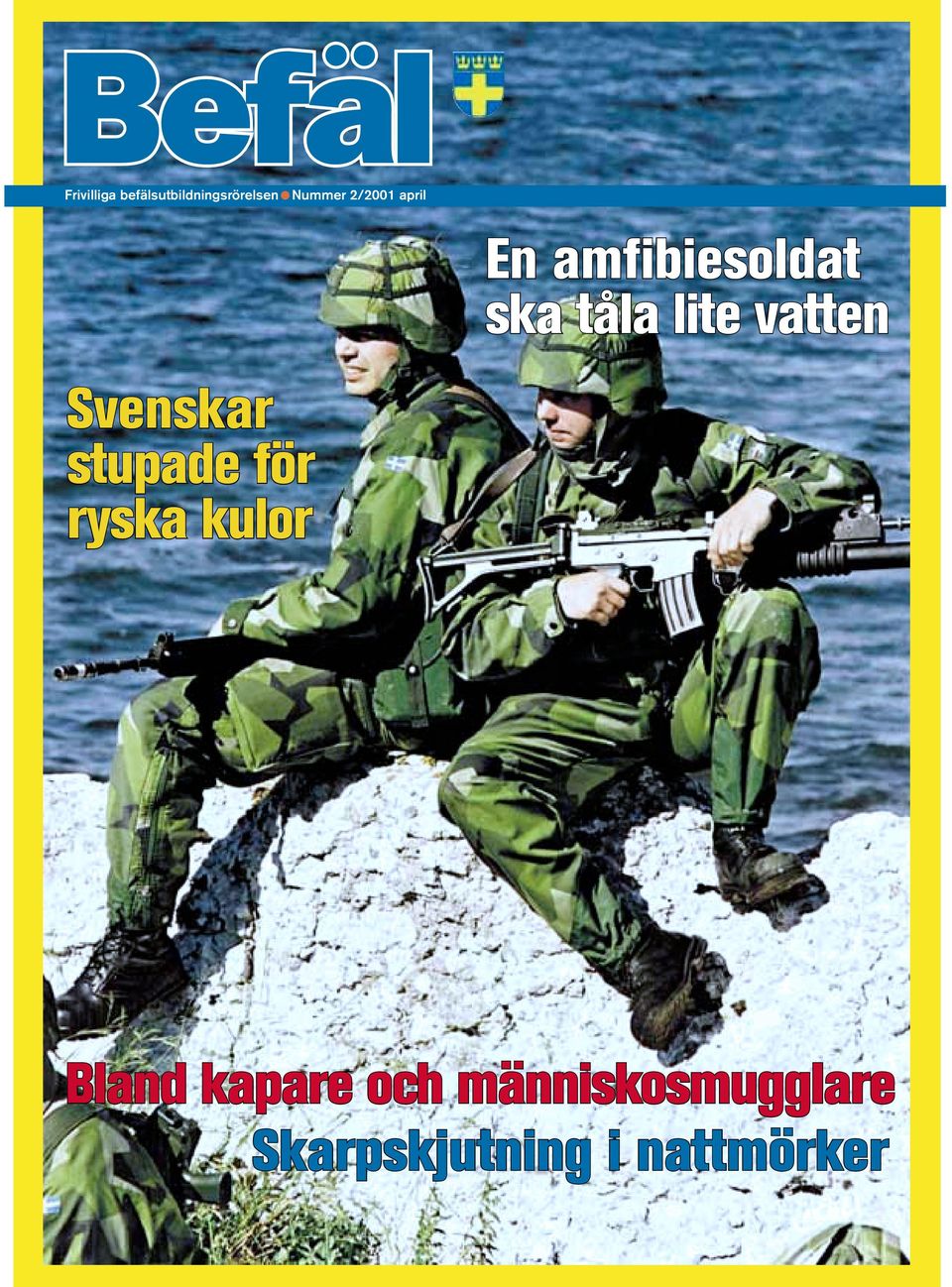 lite vatten Svenskar stupade för ryska kulor