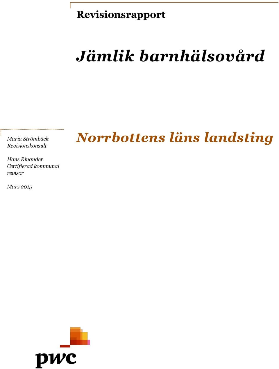 Revisionskonsult Norrbottens läns