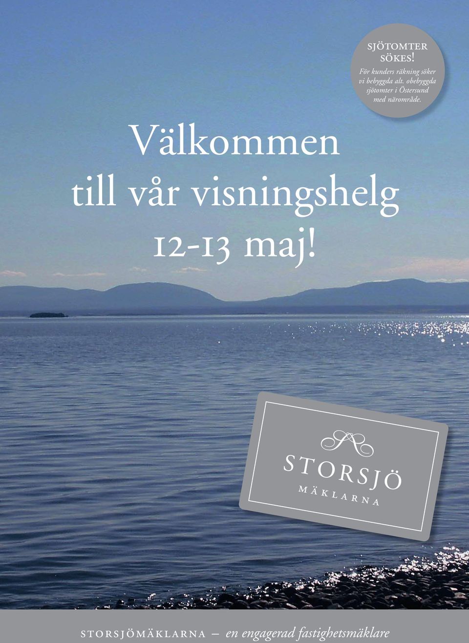 alt. obebyggda sjötomter i Östersund