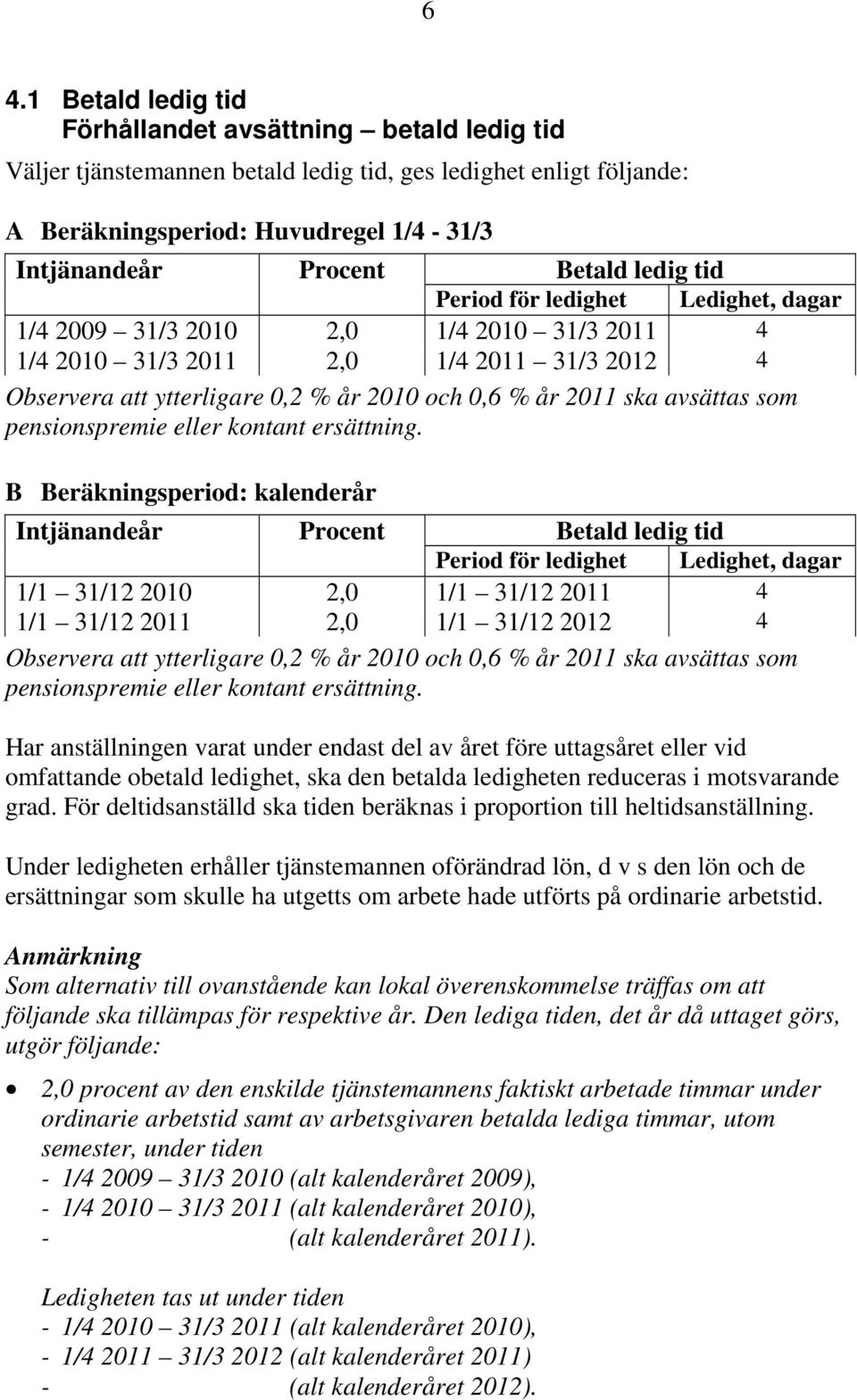 ska avsättas som pensionspremie eller kontant ersättning.