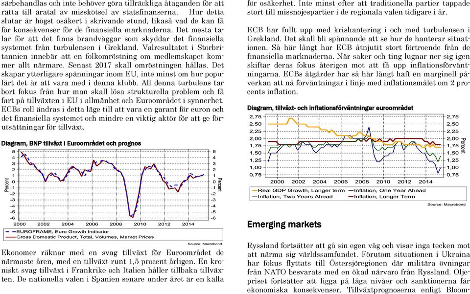 Det mesta talar för att det finns brandväggar som skyddar det finansiella systemet från turbulensen i Grekland.