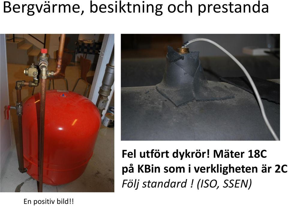 Mäter 18C på KBin som i