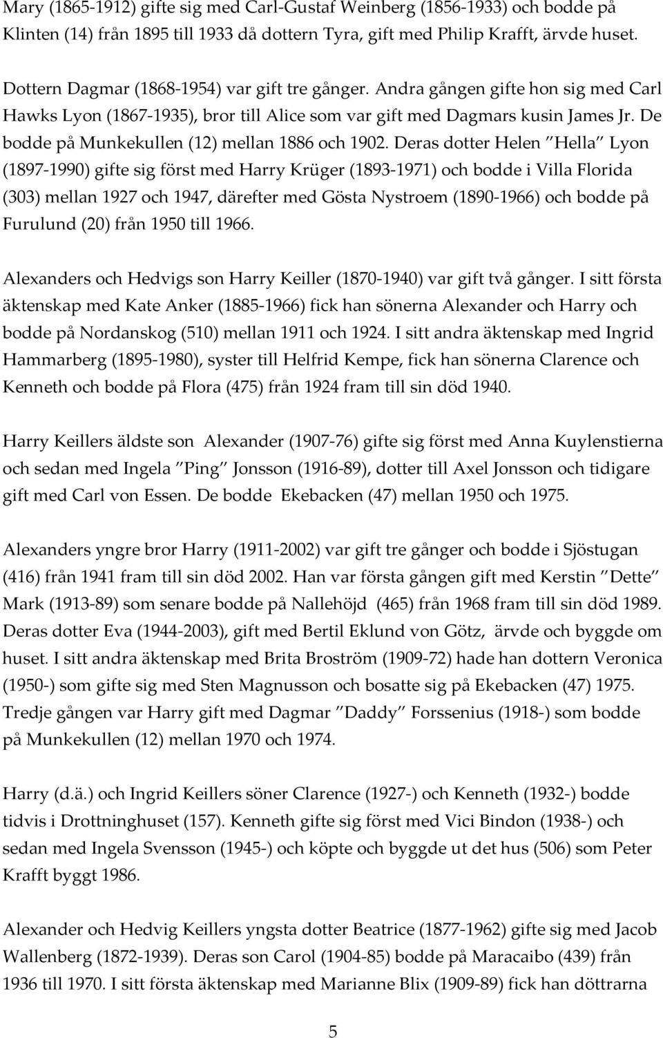 De bodde på Munkekullen (12) mellan 1886 och 1902.