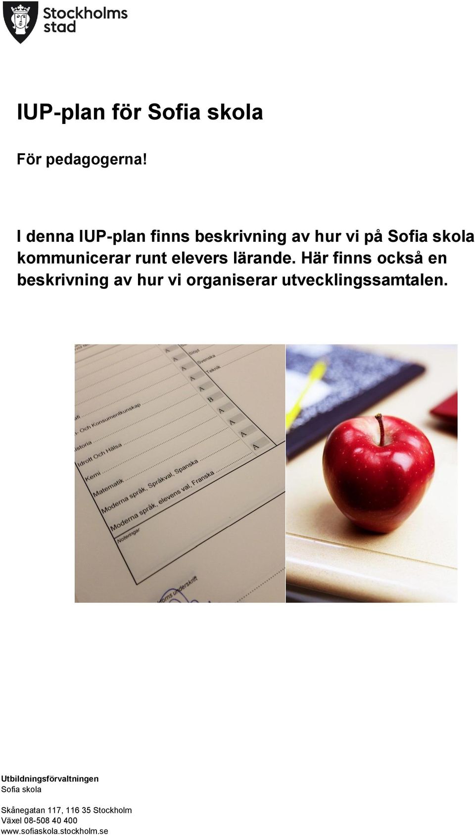 elevers lärande.