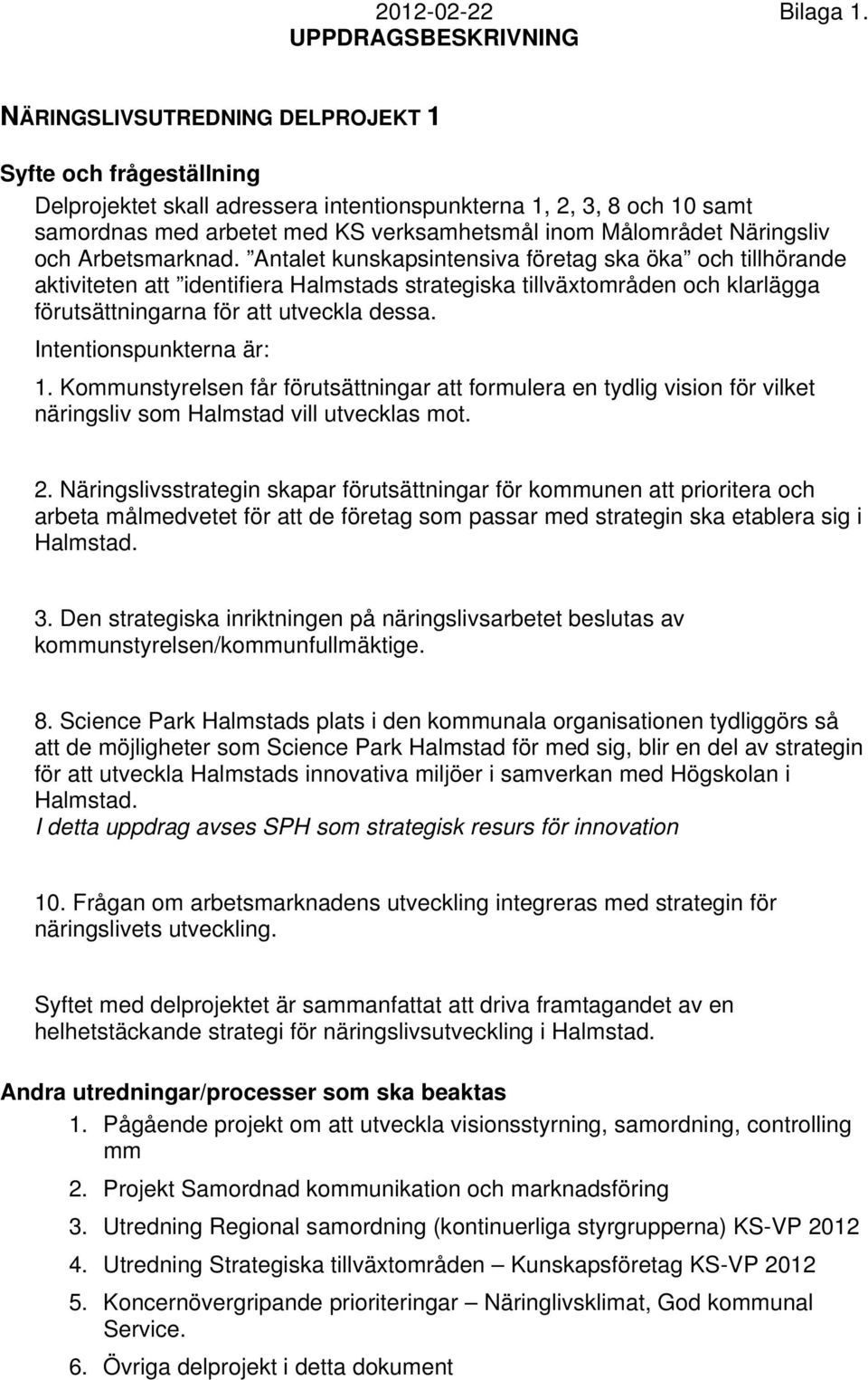 Näringsliv och Arbetsmarknad.