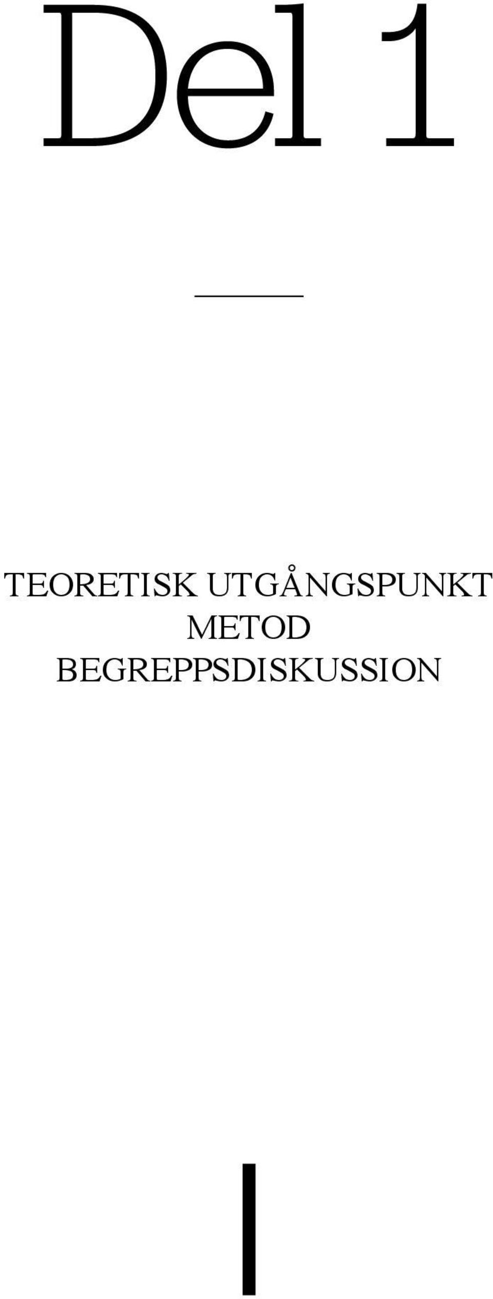 UTGÅNGSPUNKT