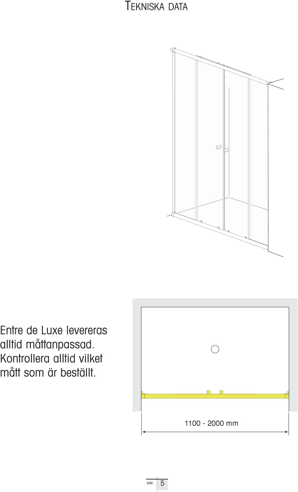 Kontrollera alltid vilket mått