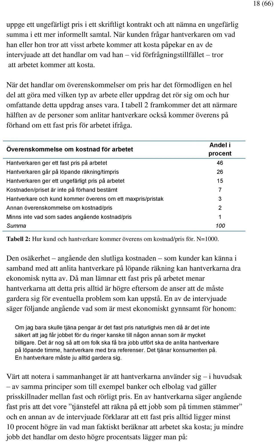 att kosta. När det handlar om överenskommelser om pris har det förmodligen en hel del att göra med vilken typ av arbete eller uppdrag det rör sig om och hur omfattande detta uppdrag anses vara.