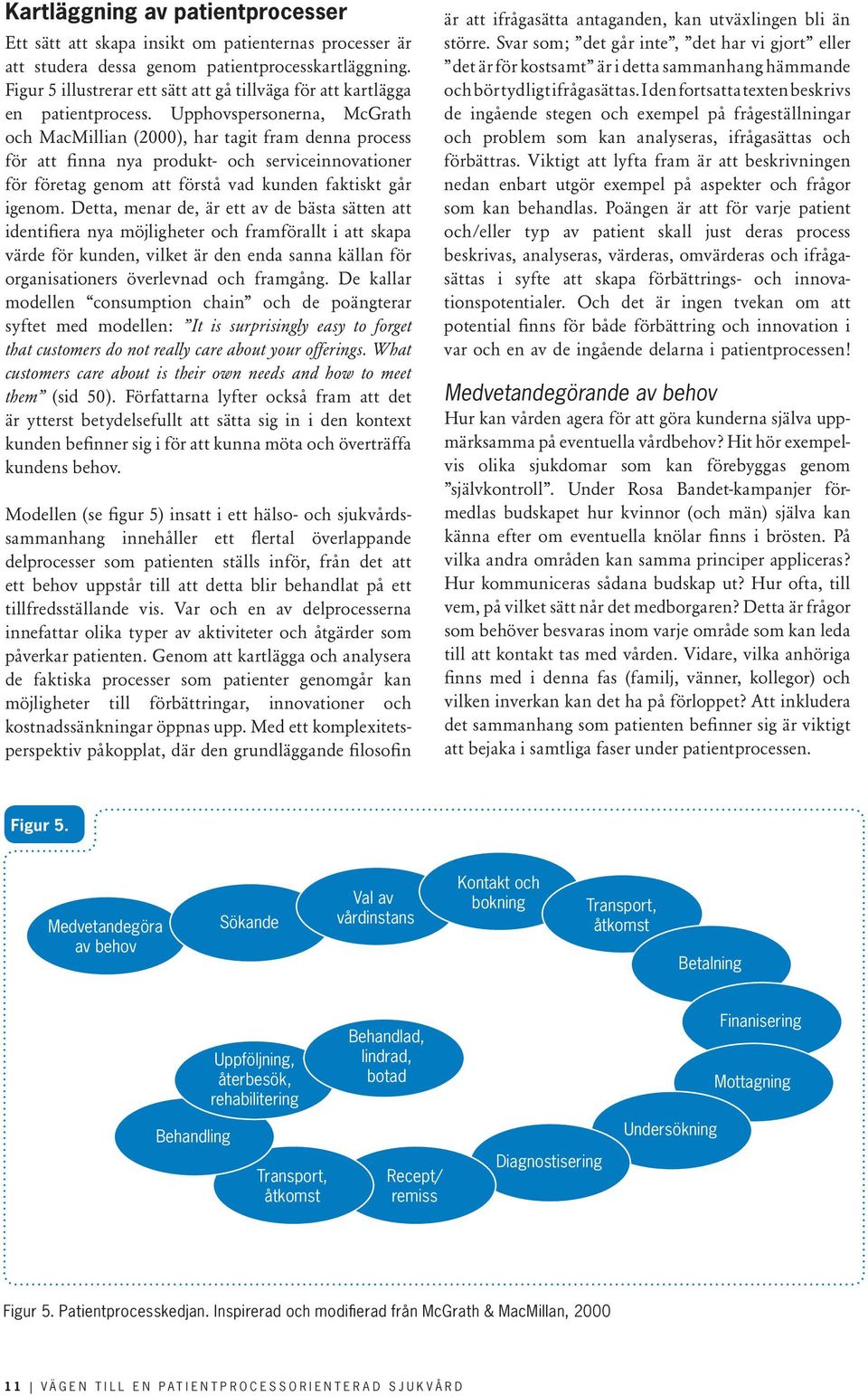 Upphovs personerna, McGrath och MacMillian (2000), har tagit fram denna process för att finna nya produkt- och serviceinnovationer för företag genom att förstå vad kunden faktiskt går igenom.