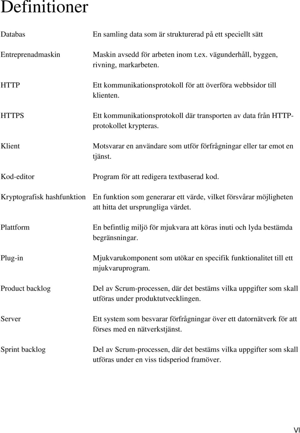 Motsvarar en användare som utför förfrågningar eller tar emot en tjänst. Program för att redigera textbaserad kod.