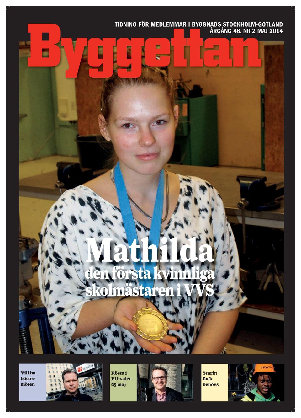 Mathilda den första kvinnliga skolmästaren i VVS