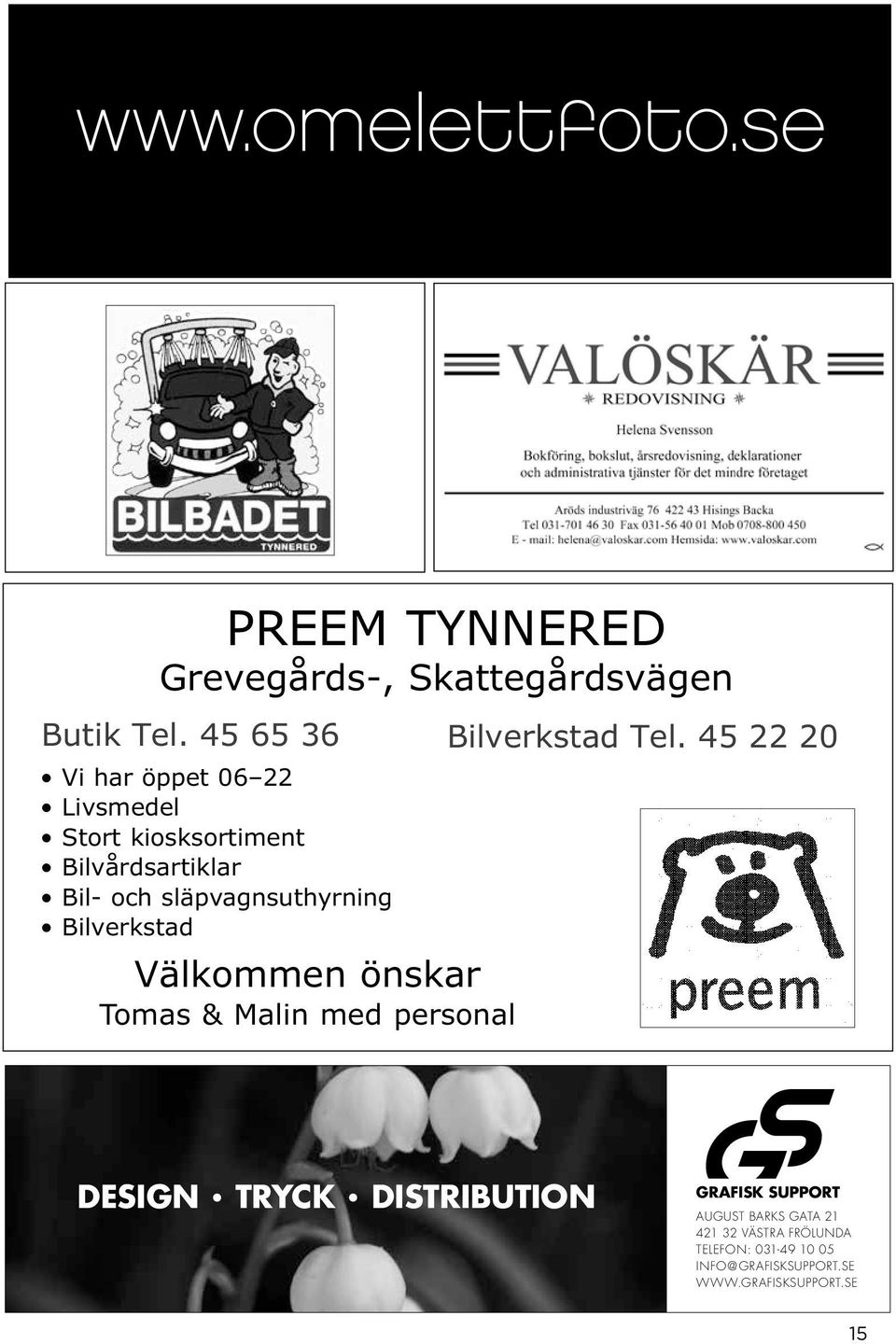 45 65 36 Bilverkstad Tel.