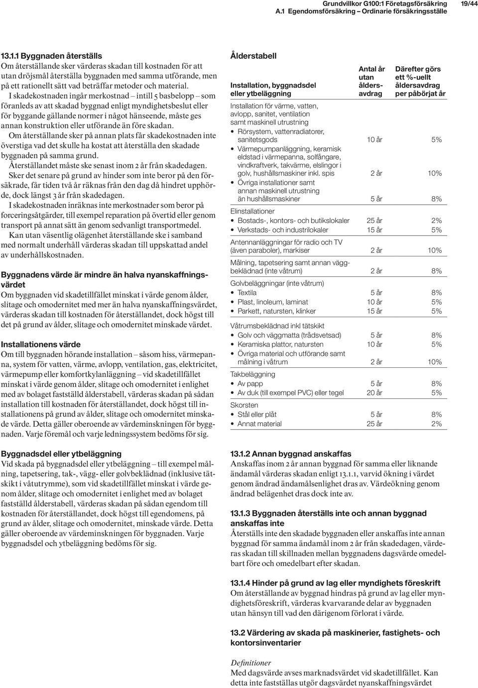 byggnaden med samma utförande, men på ett rationellt sätt vad beträffar metoder och material.