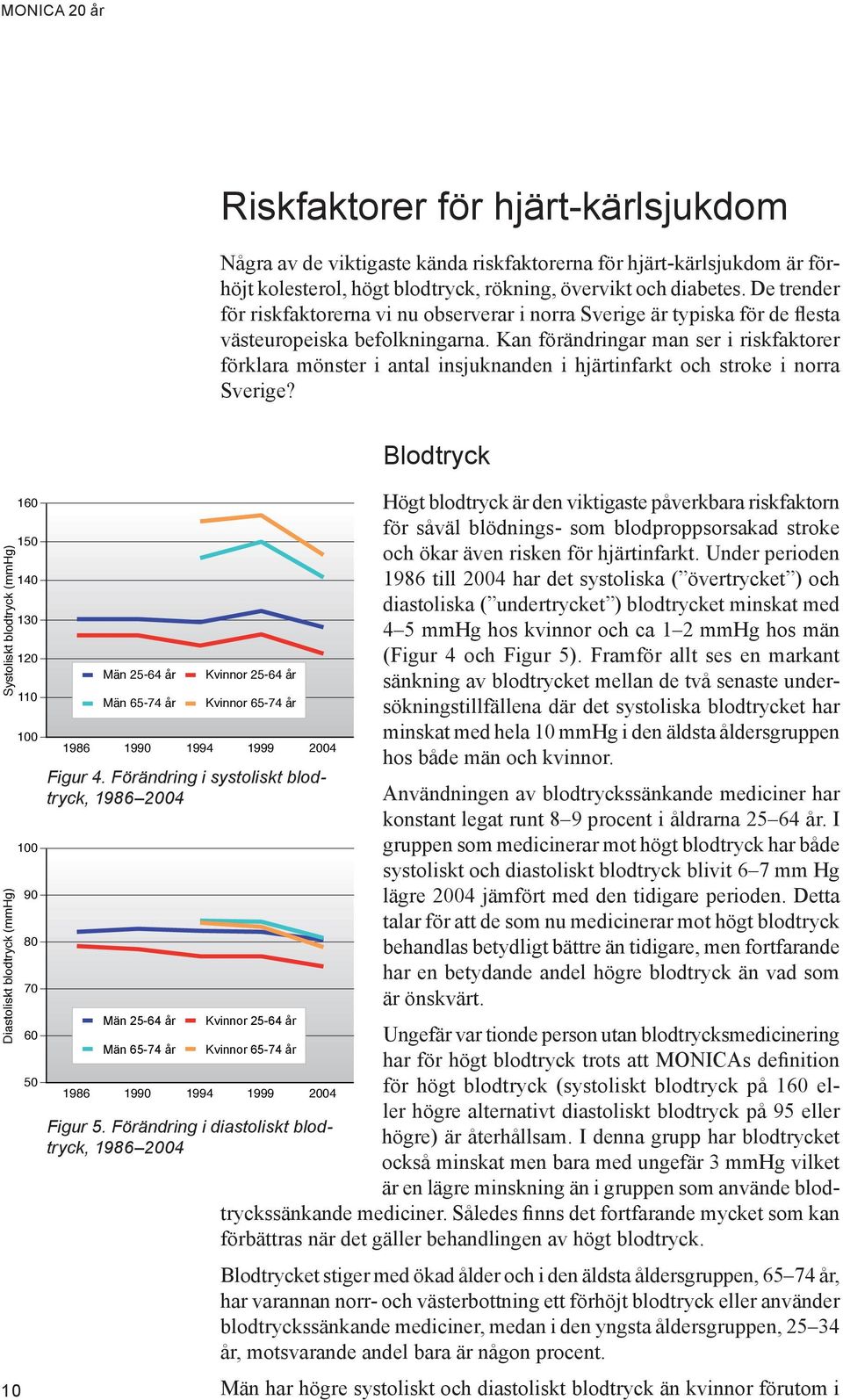 Kan förändringar man ser i riskfaktorer förklara mönster i antal insjuknanden i hjärtinfarkt och stroke i norra Sverige?