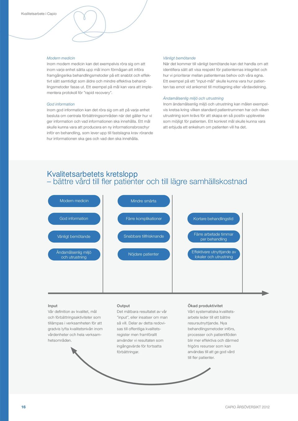 God information Inom god information kan det röra sig om att på varje enhet besluta om centrala förbättringsområden när det gäller hur vi ger information och vad informationen ska innehålla.