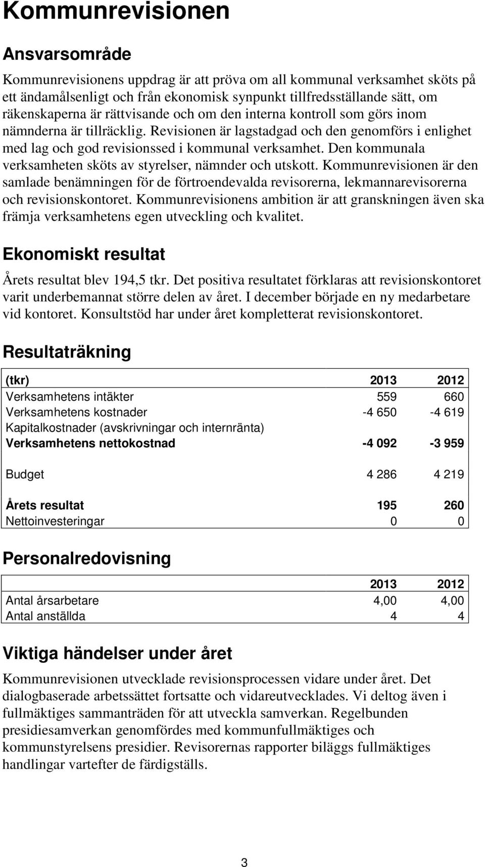 Den kommunala verksamheten sköts av styrelser, nämnder och utskott. Kommunrevisionen är den samlade benämningen för de förtroendevalda revisorerna, lekmannarevisorerna och revisionskontoret.