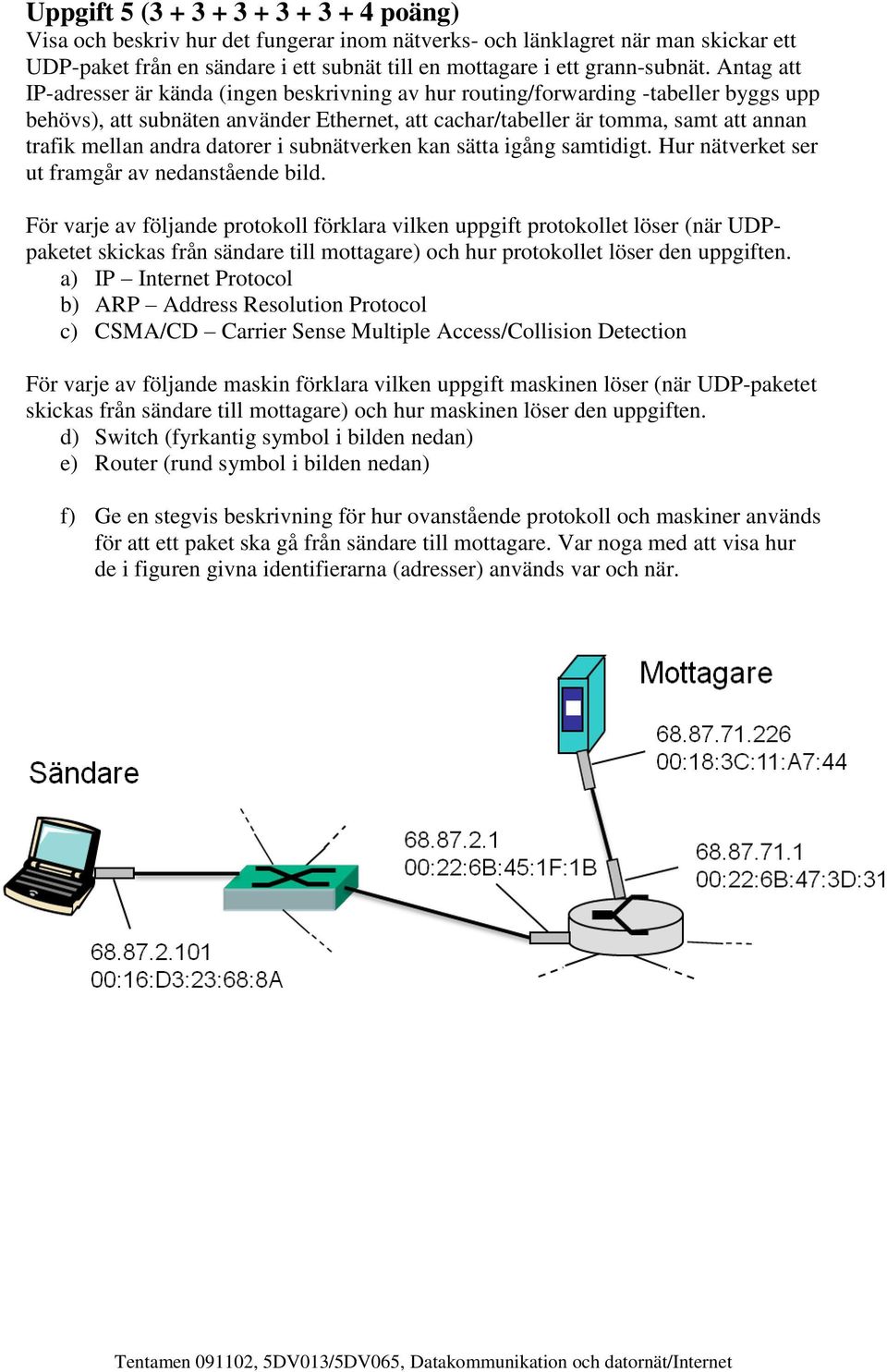 andra datorer i subnätverken kan sätta igång samtidigt. Hur nätverket ser ut framgår av nedanstående bild.