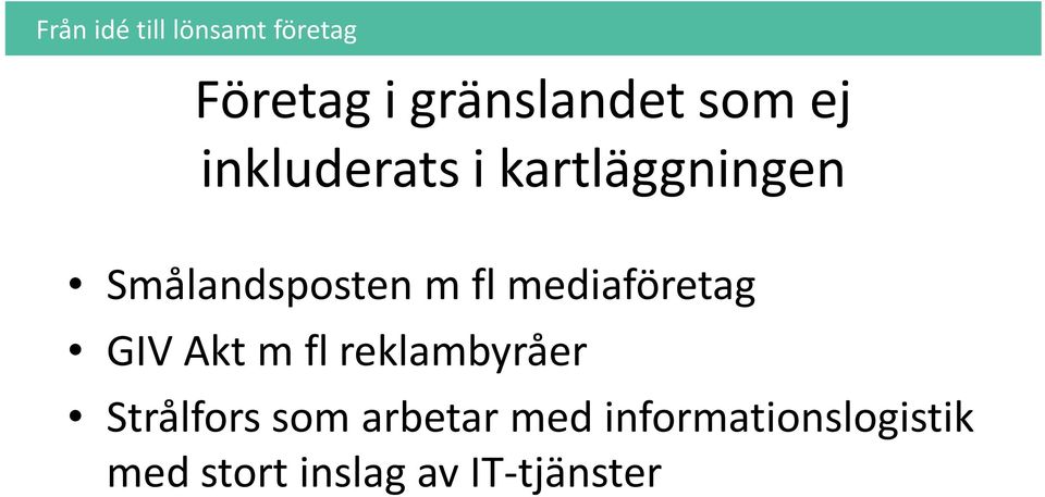 GIV Akt m flreklambyråer Strålfors som arbetar