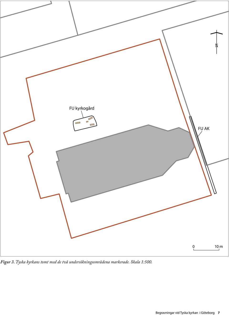 undersökningsområdena markerade.