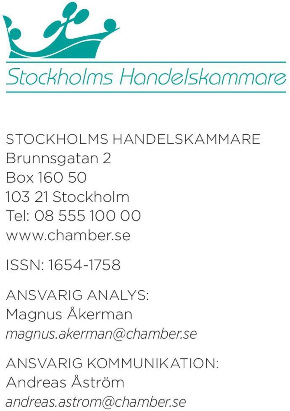 se ISSN: 1654-1758 ANSVARIG ANALYS: Magnus Åkerman magnus.