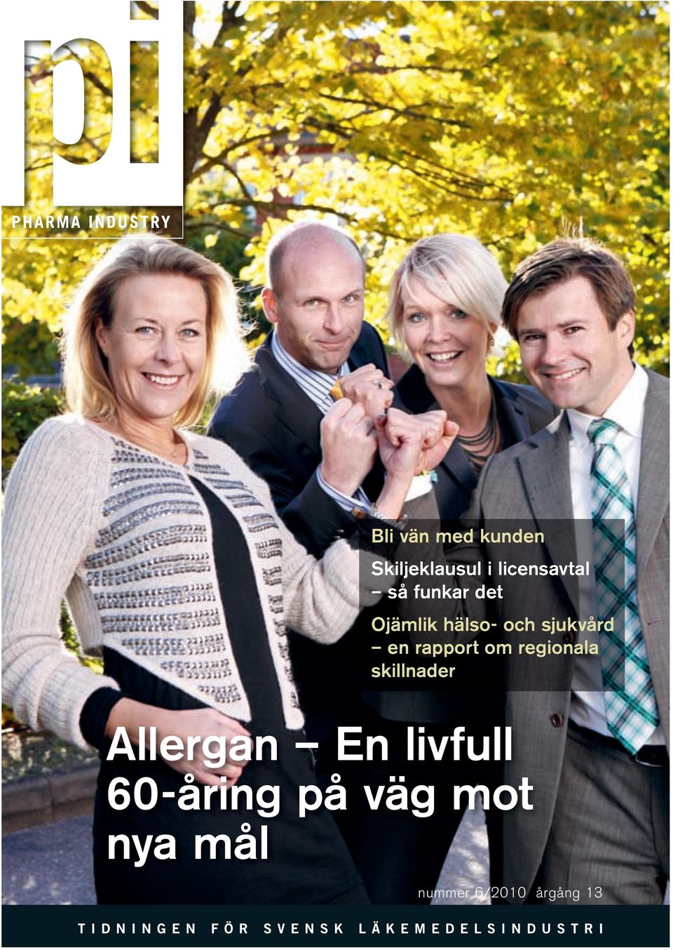 rapport om regionala skillnader Allergan En