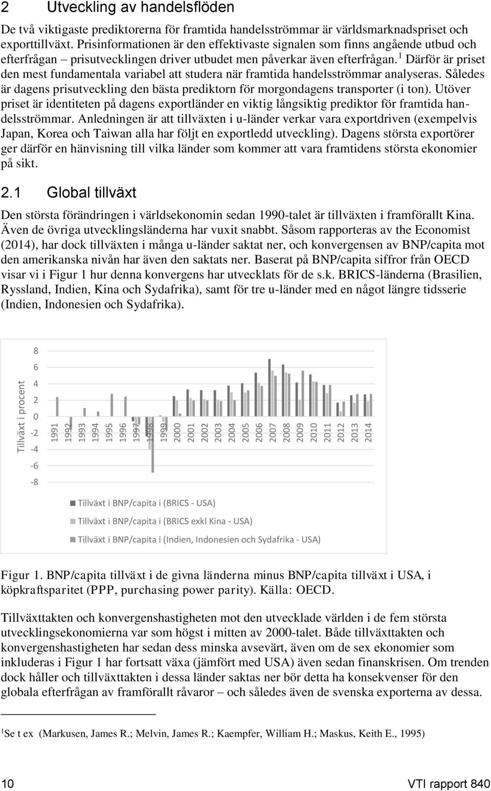 Prisinformationen är den effektivaste signalen som finns angående utbud och efterfrågan prisutvecklingen driver utbudet men påverkar även efterfrågan.