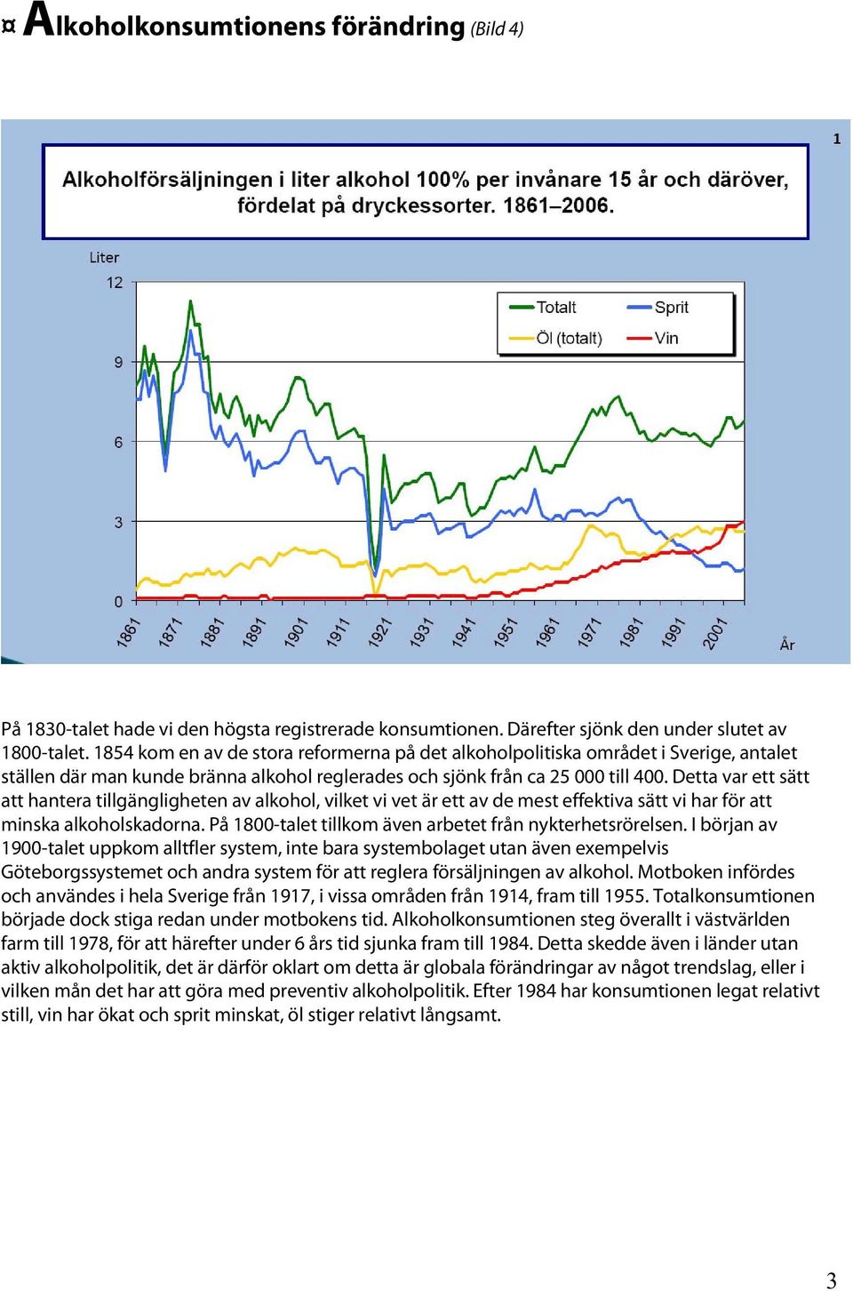 Detta var ett sätt att hantera tillgängligheten av alkohol, vilket vi vet är ett av de mest effektiva sätt vi har för att minska alkoholskadorna.