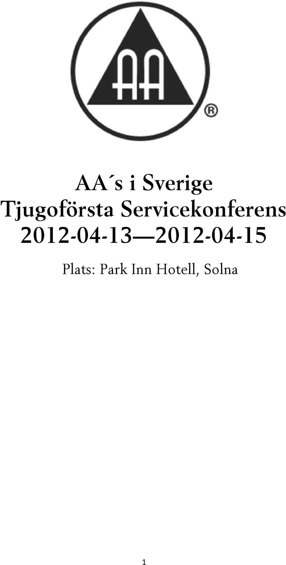 Servicekonferens