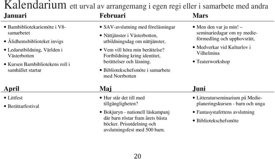 Fortbildning kring identitet, berättelser och läsning. Bibliotekschefsmöte i samarbete med Norrbotten Men den var ju min!