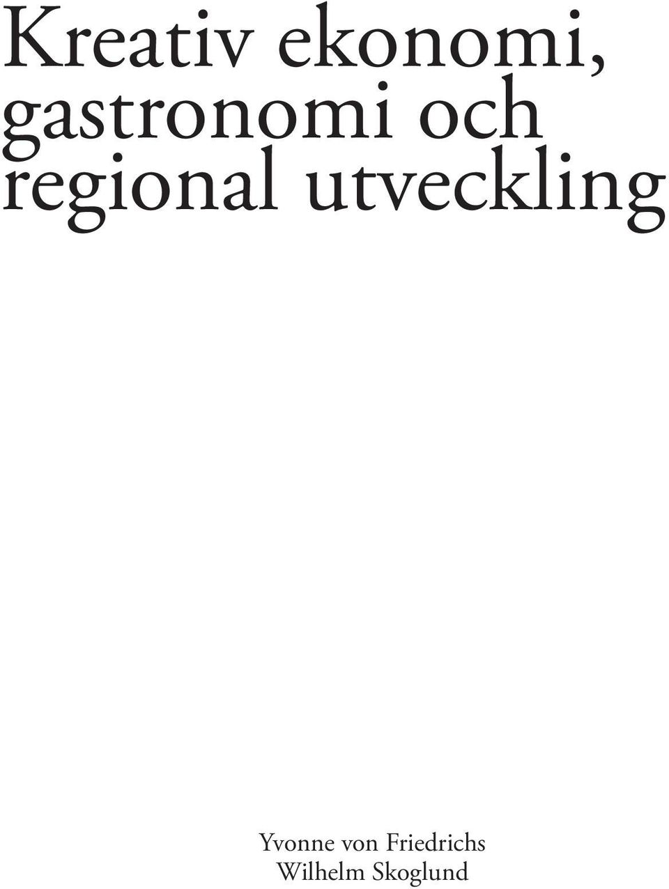 regional utveckling