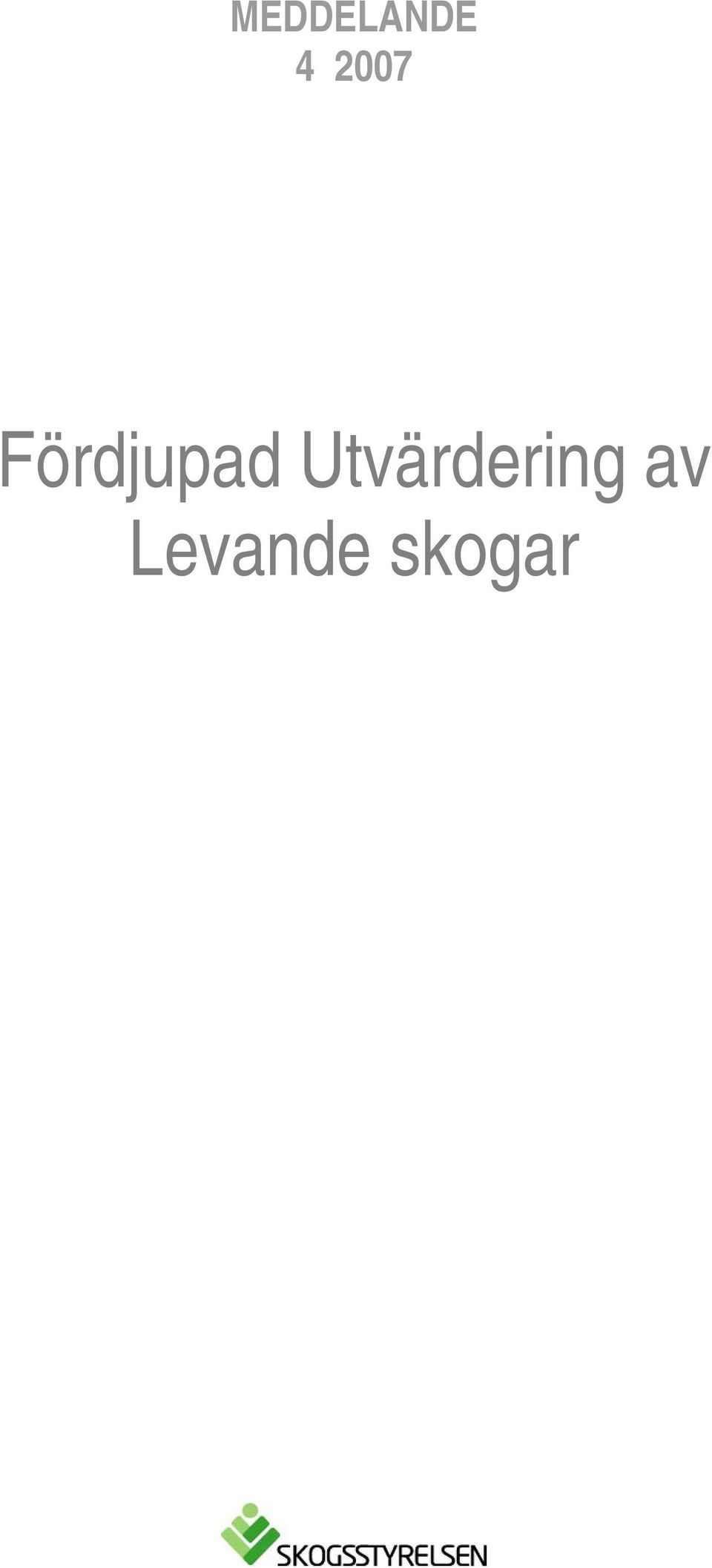 Utvärdering av