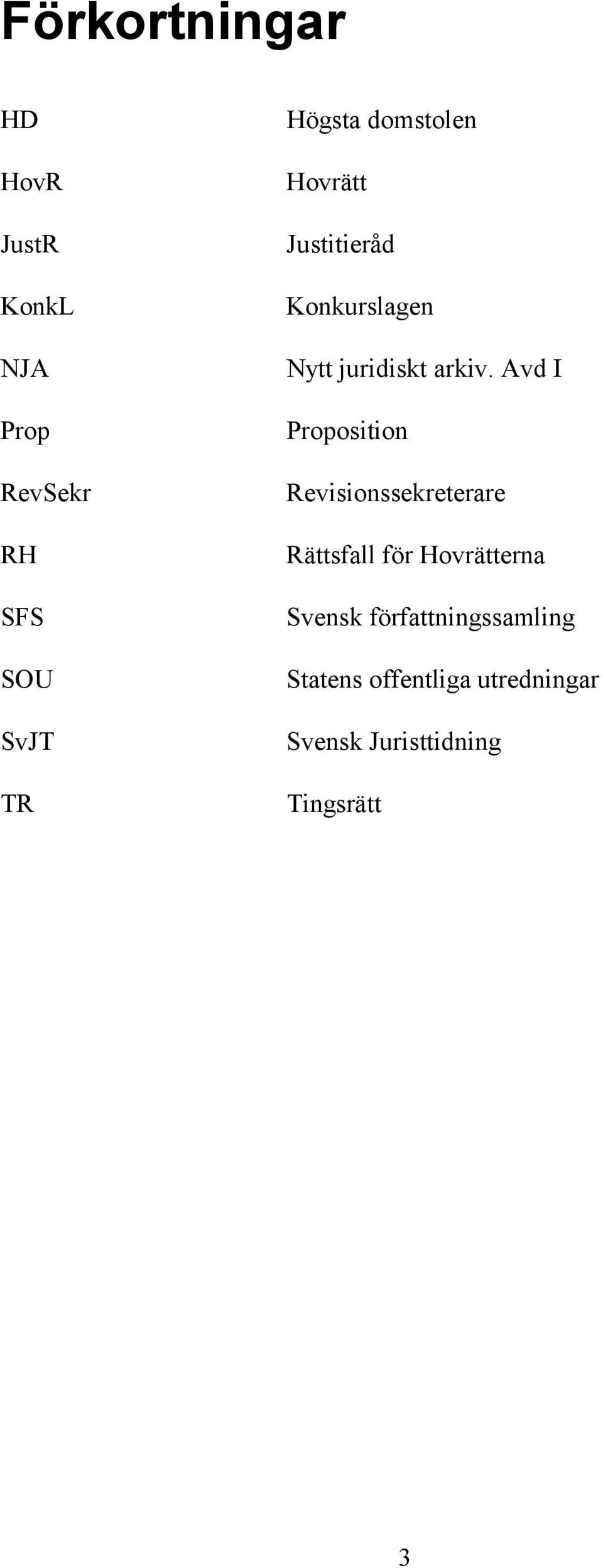 Avd I Proposition Revisionssekreterare Rättsfall för Hovrätterna Svensk