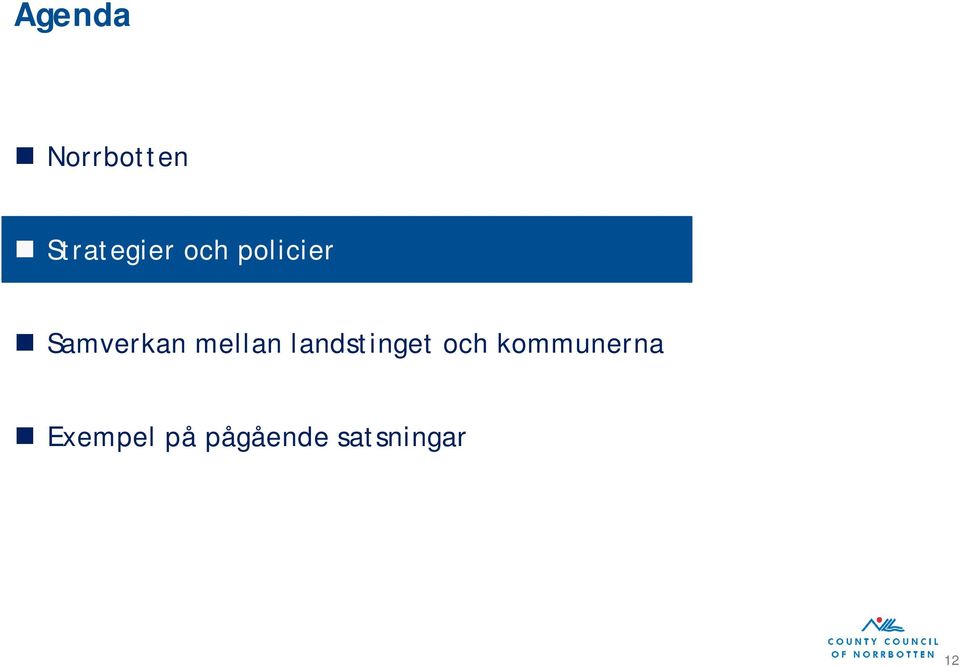 landstinget och kommunerna