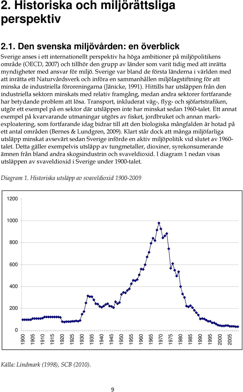 inrätta myndigheter med ansvar för miljö.