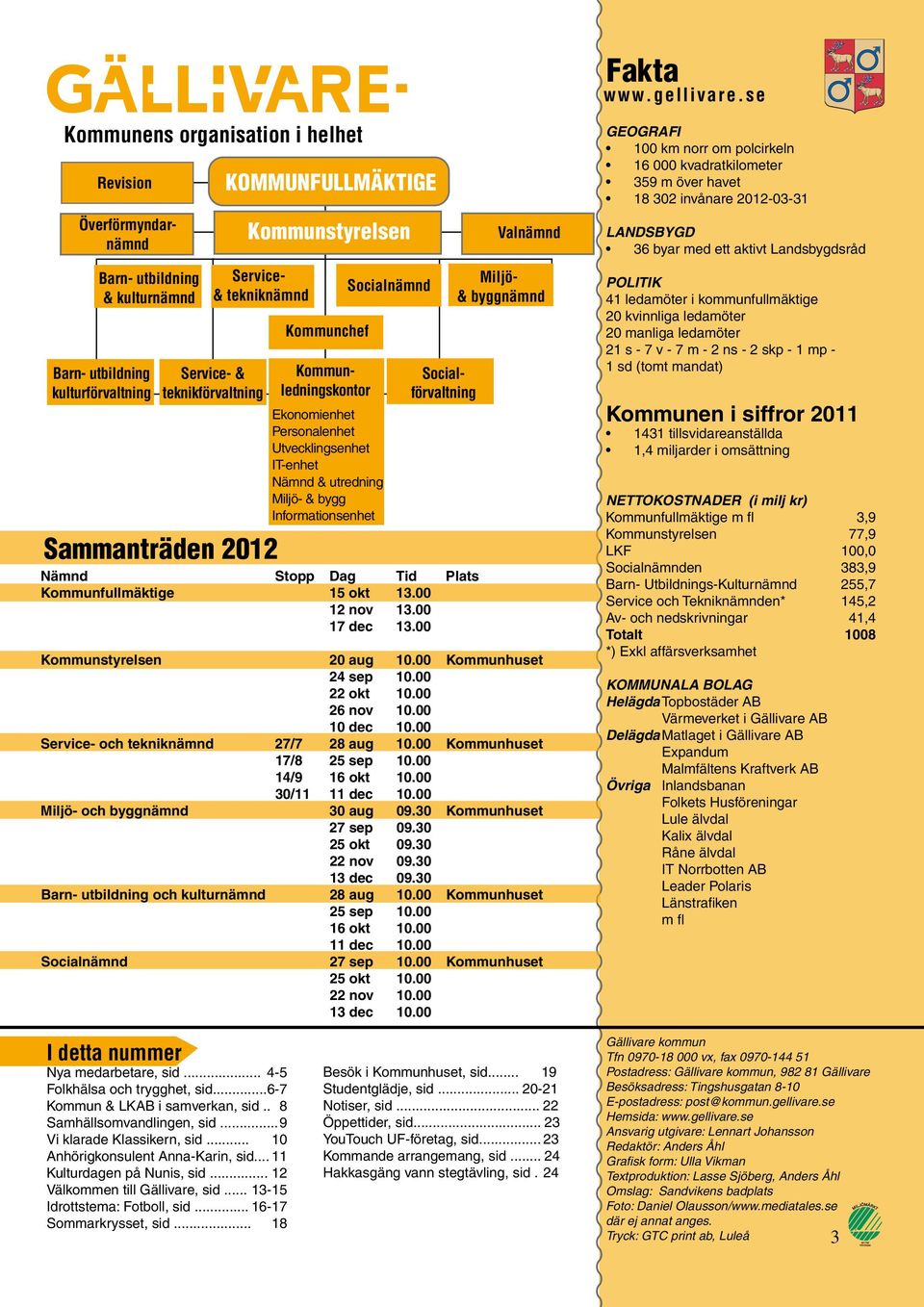 Kommunstyrelsen Kommunchef Ekonomienhet Personalenhet Utvecklingsenhet IT-enhet Nämnd & utredning Miljö- & bygg Informationsenhet Socialnämnd Överförmyndarnämnd Kommunledningskontor Socialförvaltning