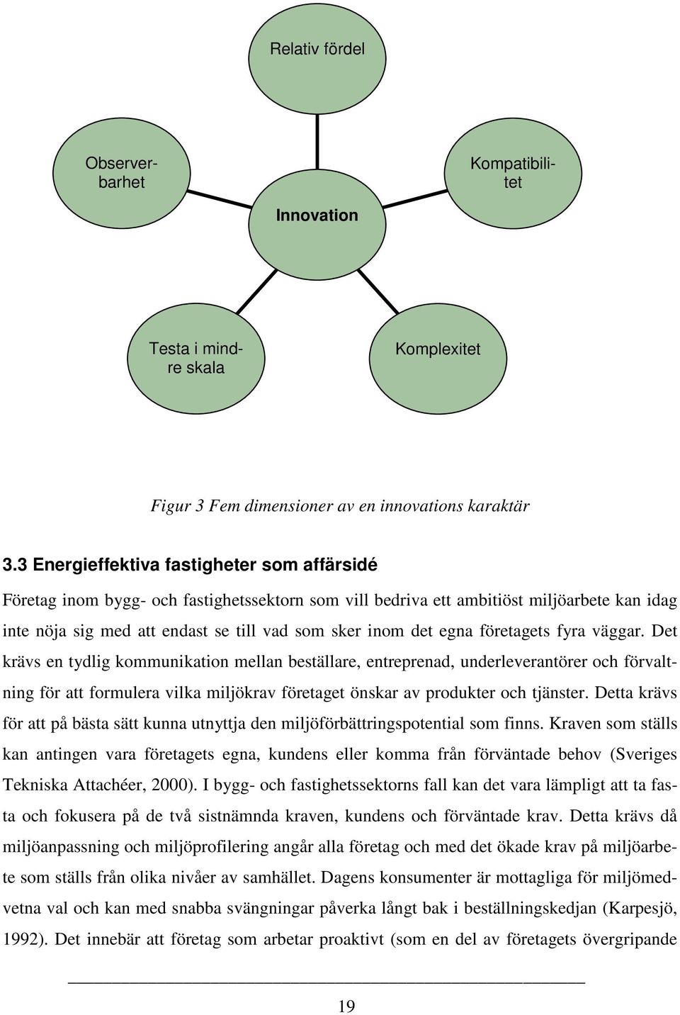 egna företagets fyra väggar.