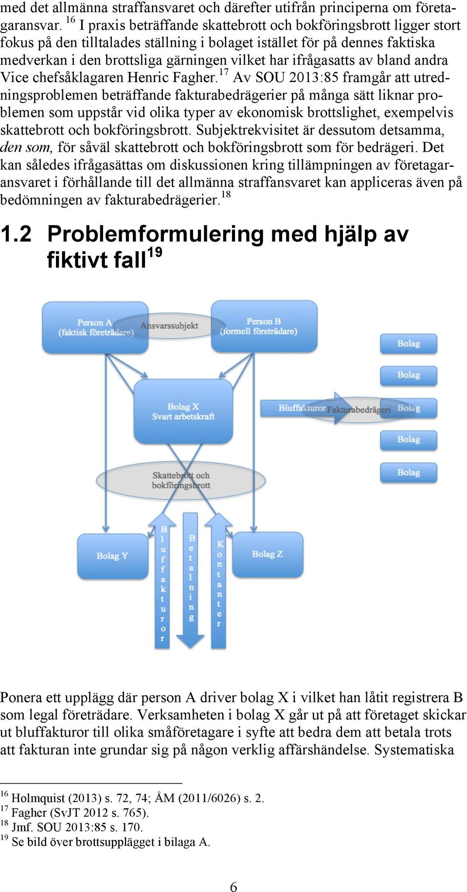 ifrågasatts av bland andra Vice chefsåklagaren Henric Fagher.