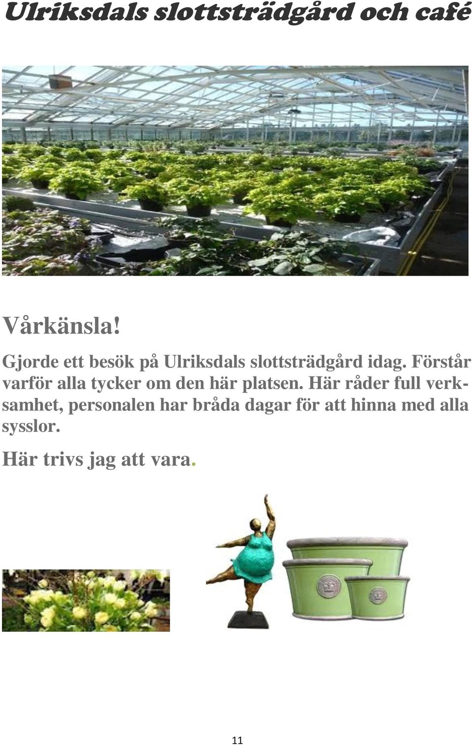 Förstår varför alla tycker om den här platsen.