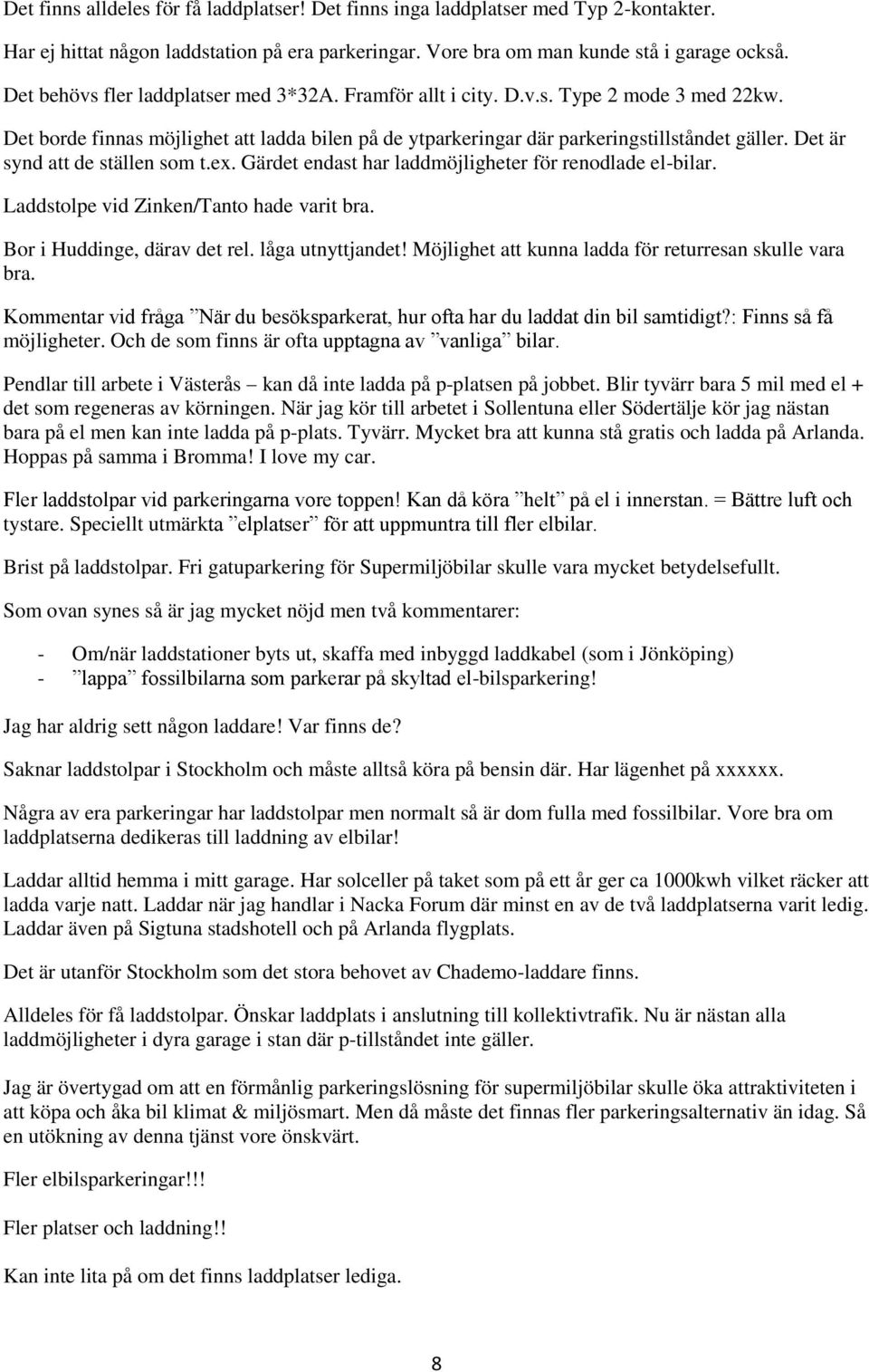 Det är synd att de ställen som t.ex. Gärdet endast har laddmöjligheter för renodlade el-bilar. Laddstolpe vid Zinken/Tanto hade varit bra. Bor i Huddinge, därav det rel. låga utnyttjandet!