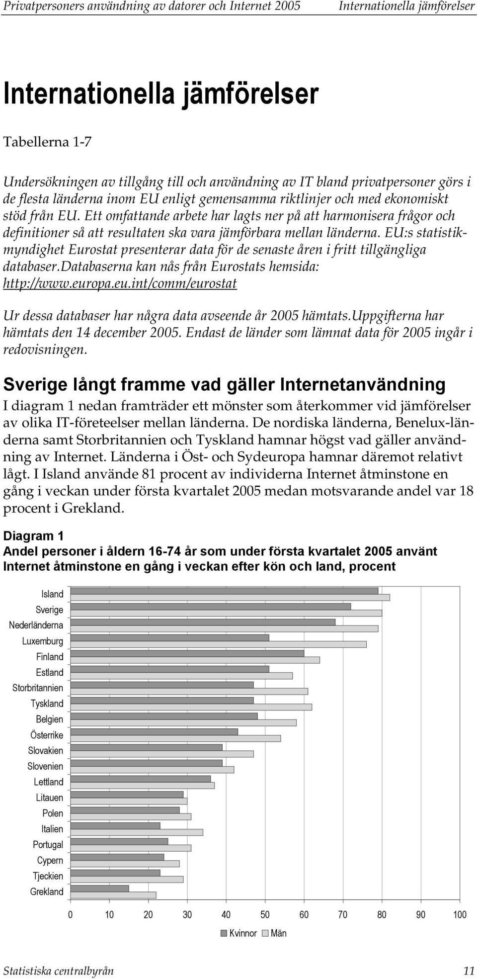 Ett omfattande arbete har lagts ner på att harmonisera frågor och definitioner så att resultaten ska vara jämförbara mellan länderna.