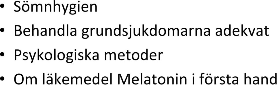 Psykologiska metoder Om