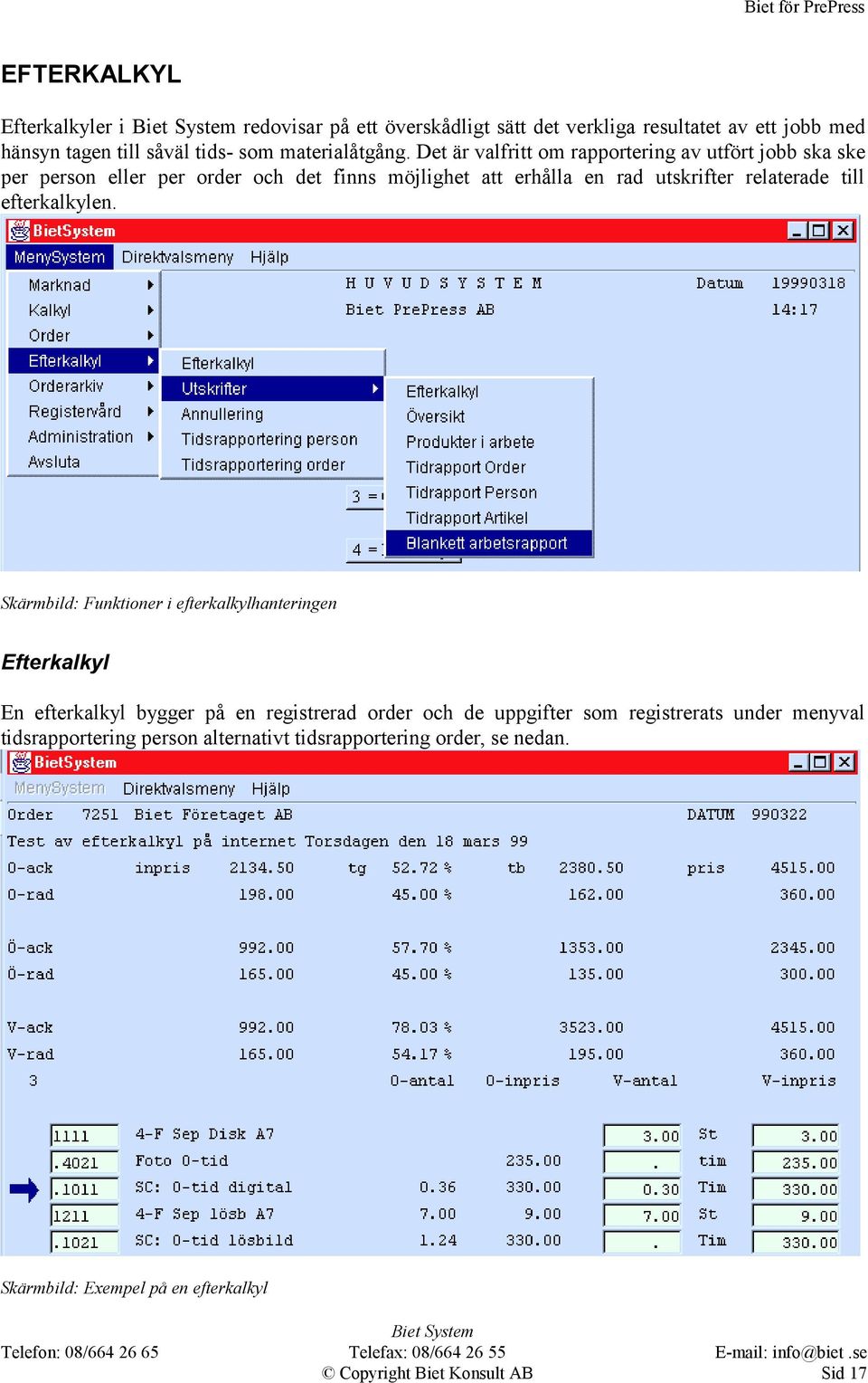 efterkalkylen.