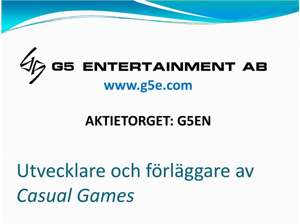 G5EN Utvecklare