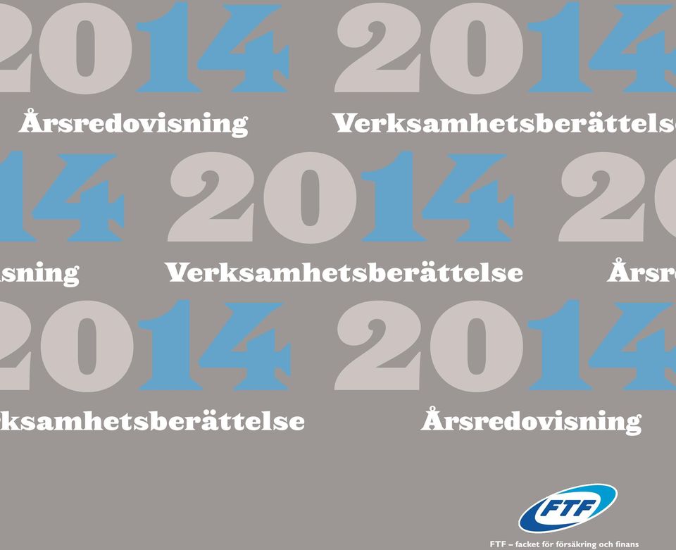 Verksamhetsberättelse 2014Årsre